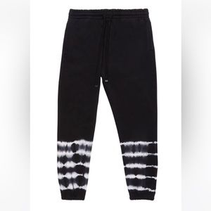 Black and White Tie Dye Talentless Sweatpants